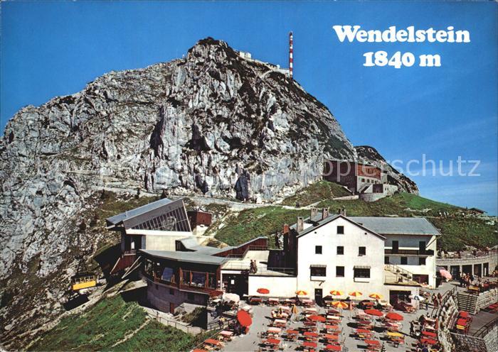 Wendelstein Berg Wendelsteingipfel Bergstation Seilbahn