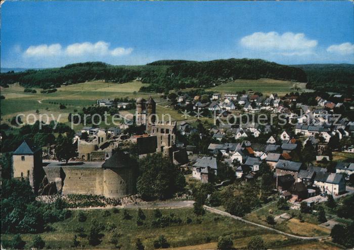 Burg Greifenstein Westerwald Panorama