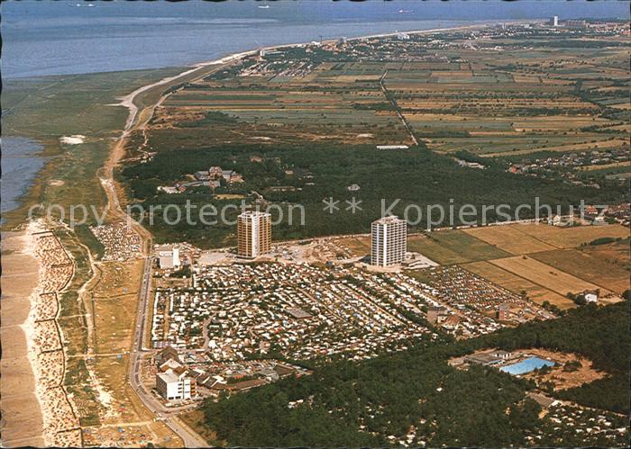 Cuxhaven Nordseebad Fliegeraufnahme
