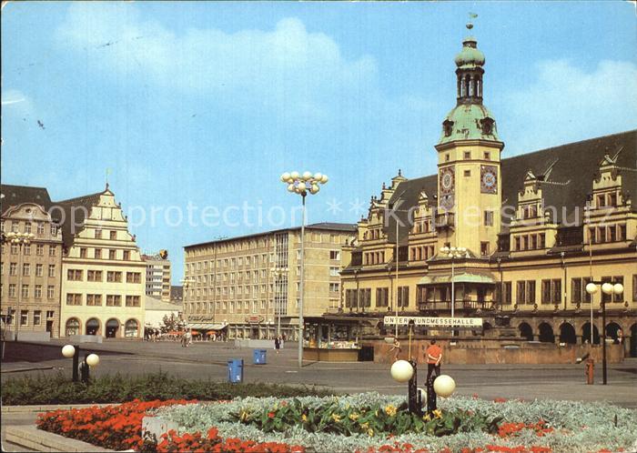 LEIPZIG Sachsen Markt Rathaus