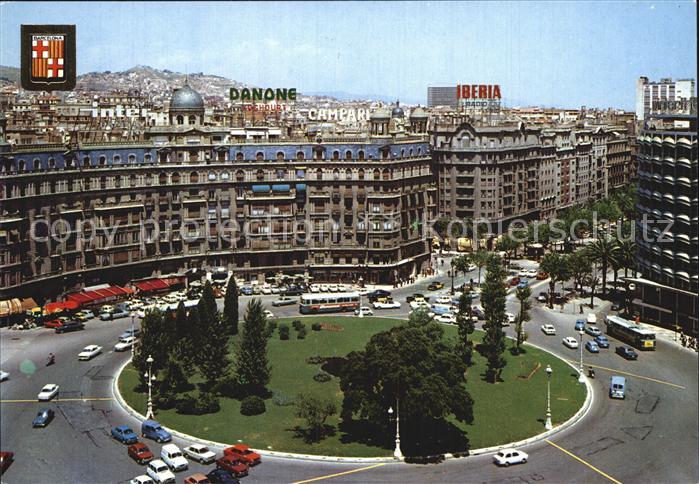 Barcelona Cataluna Plaza de Calvo Sotelo