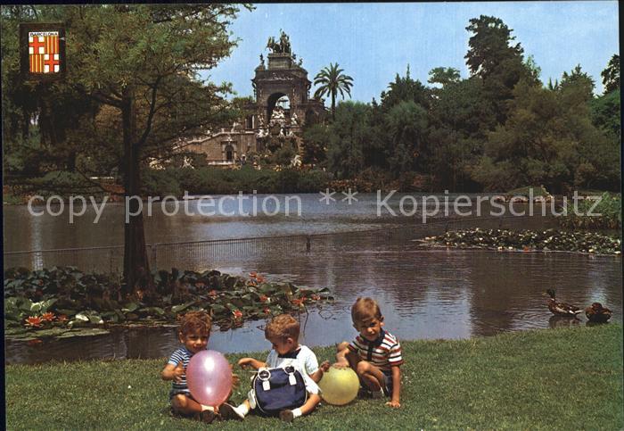 Barcelona Cataluna Stadtpark Ciudadela