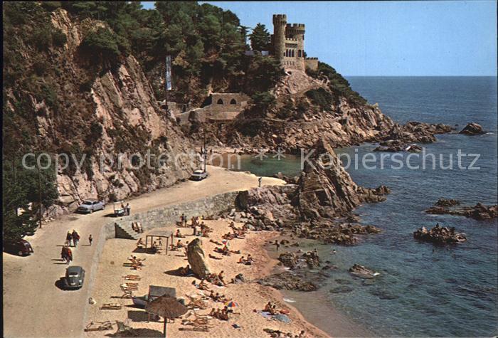 Lloret de Mar Playa sa Caleta e il Castillo