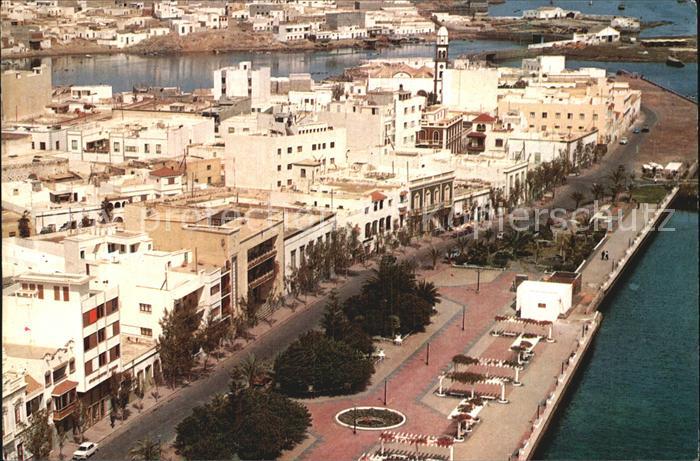 Arrecife Seepromenade Fliegeraufnahme