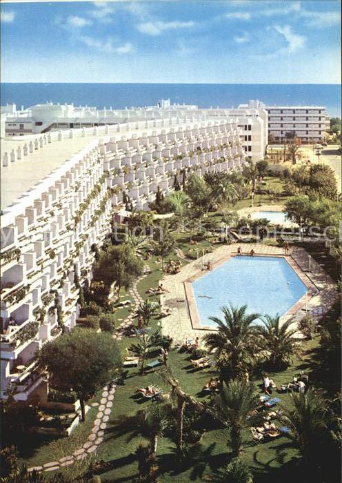 Playa del Ingles Fliegeraufnahme Appartamentos Jardin Atlantico