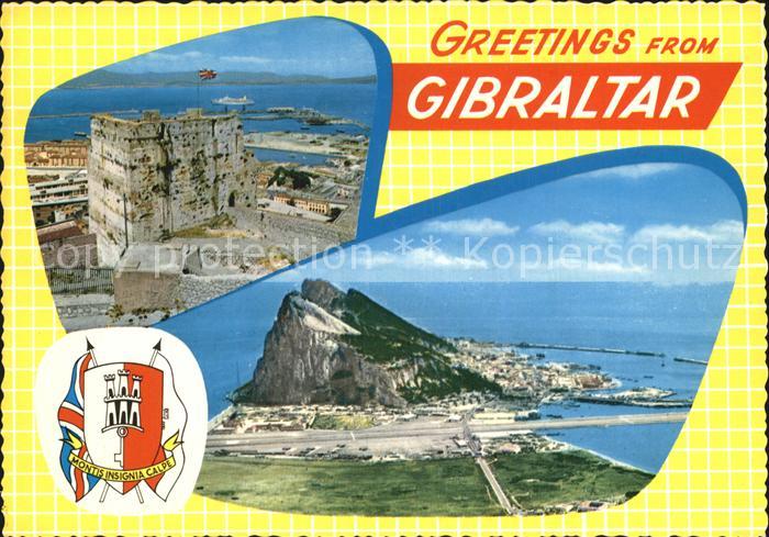 Gibraltar Fliegeraufnahme Rock