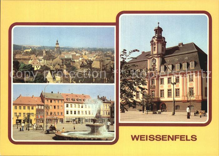 Weissenfels Saale Rathaus Karl-Marx-Platz