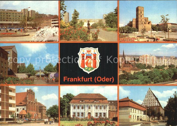 Frankfurt Oder Hotel Stadt-Frankfurt Botanischer Garten Marienkirche Konzerthall