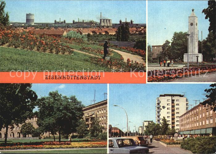 Eisenhuettenstadt Rosenhuegel Pawlowallee Leninallee