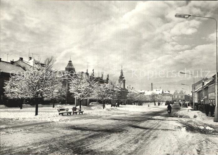 Rakovnik Strassenpartie im Winter