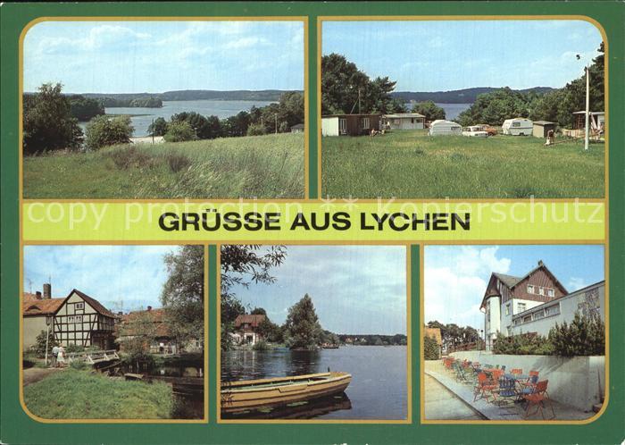 Lychen Grosser Lychensee Campingplatz Ostufer Wurlsee Malerwinkel