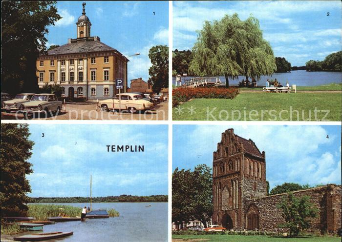 Templin Rathaus Stadtsee L?bbesee Prenzlauer Tor