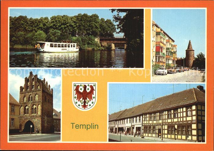 Templin F?hrkrug Eisenbahnbr?cke Pulverturm M?hlentor