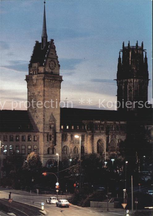 Duisburg Ruhr Rathaus Salvatorkirche
