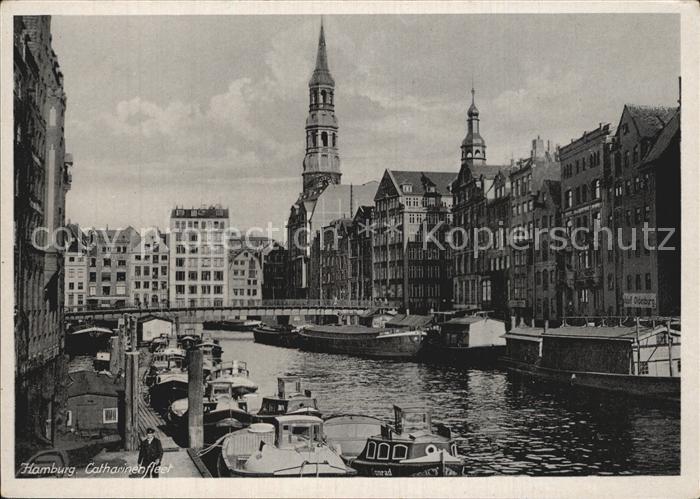 HAMBURG  CITY Catharinenfleet