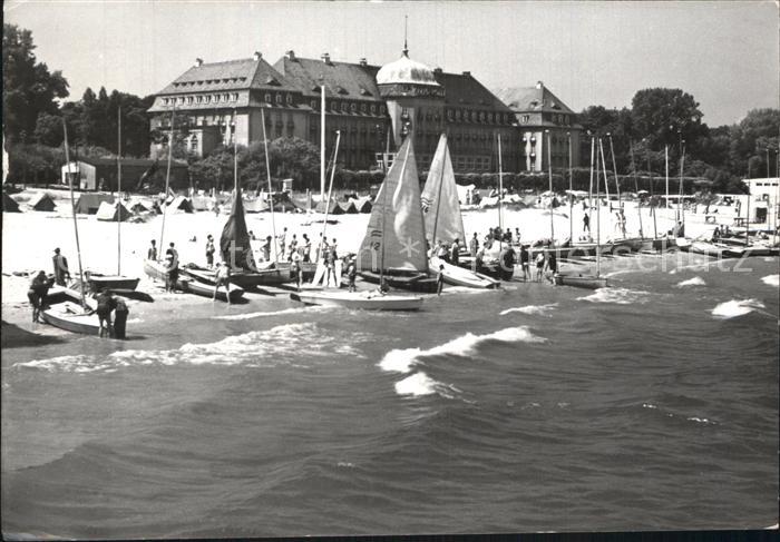 Zoppot Sopot Grand Hotel Segelboote