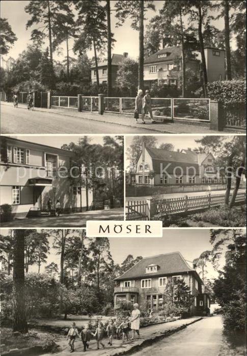 Moeser Waldhotel Tannengrund Krug zum gruenen Kranz Kinderheim