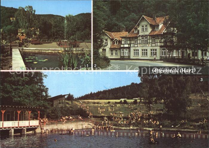 Altenbrak Harz Rolandseck Treseburg Waldbergbad FDGB Ferienheim