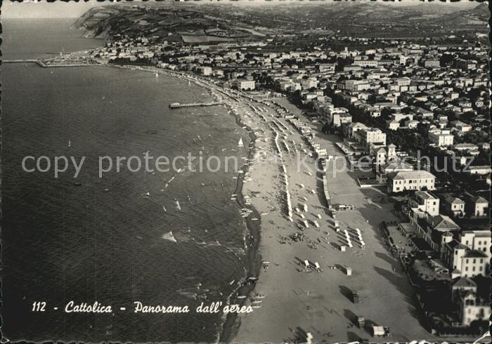 Cattolica Rimini Luftaufnahme
