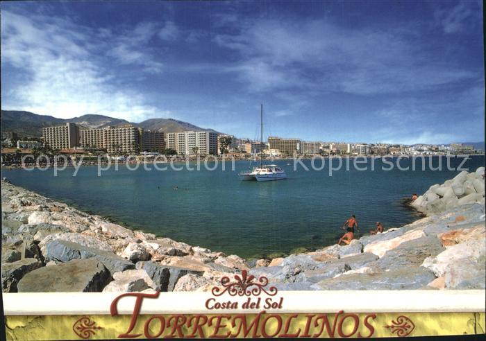 Torremolinos Strand Kueste