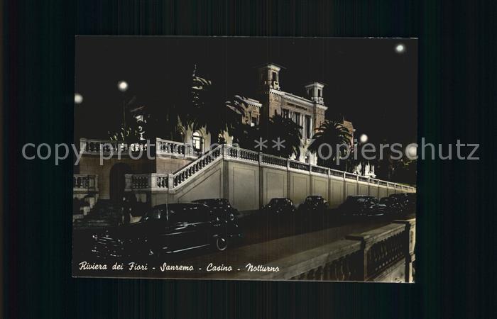 San Remo Blumenriviera Casino Nacht