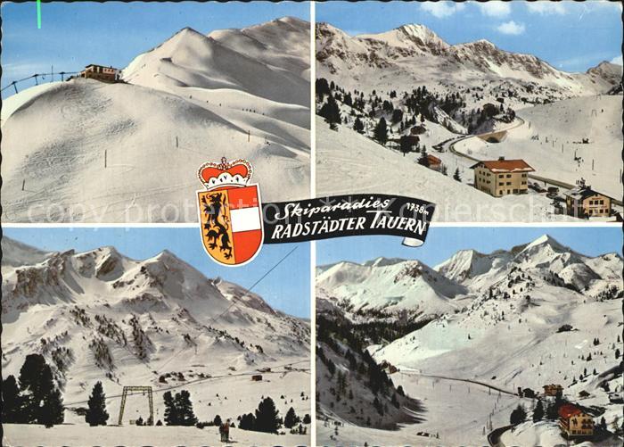 Radstaedter Tauern Sonne Firn Obertauern Gruenwaldkopf Kirchbuehel Plattenkar Li