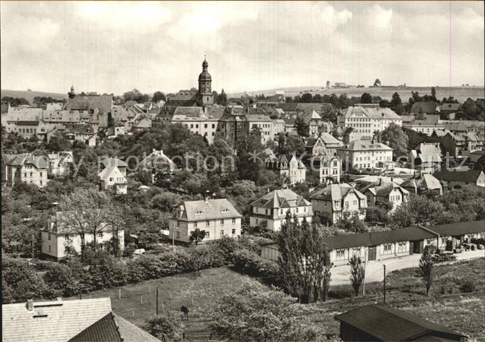 Dippoldiswalde Osterzgebirge Blick von der Reichstaedter Hoehe