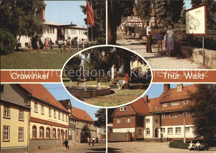 Crawinkel Kinderferienlager Bahnhofstrasse FDGB Bezirksschule