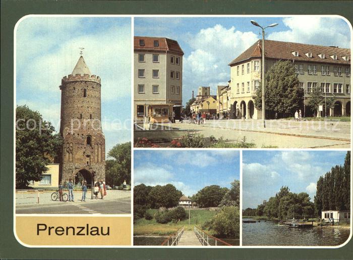 Prenzlau Blindower Tor HO Hotel Uckermark HO Gaststaette AmKap