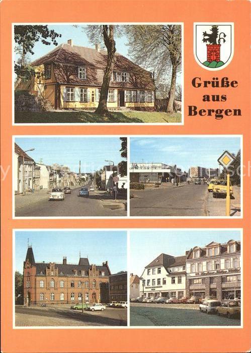 Bergen Ruegen Geburtshaus Billroth Post Bahnhofstrasse HO Gaststaette