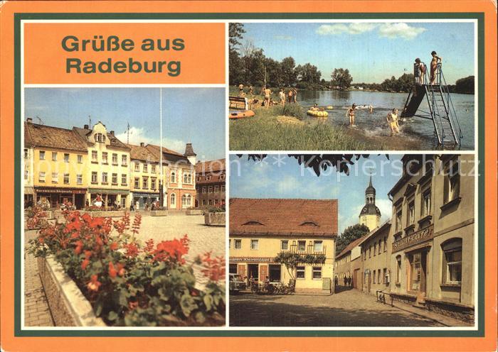 Radeburg Platz 6. Mai Roederstausee Dresdner Strasse