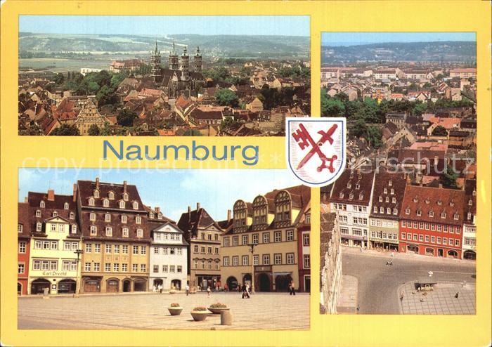 Naumburg Saale Wilhelm Pieck Platz Panorama