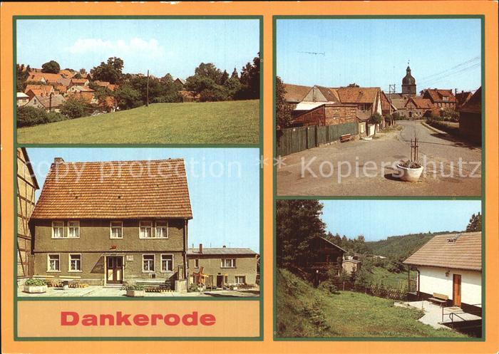 Dankerode Quedlinburg Rat der Gemeinde Post Kuhtor Bungalowsiedlung