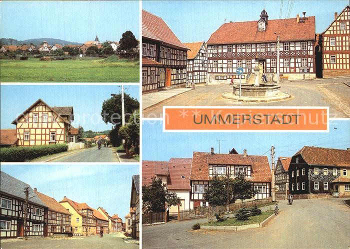 Ummerstadt Fachwerkhaeuser Ortsansichten