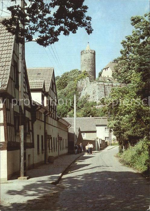 Schoenburg Naumburg Stadtansicht Schloss