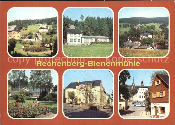 Rechenberg-Bienenmuehle Osterzgebirge Parkanlage Cafe am Waldbad Hallenschwimmba