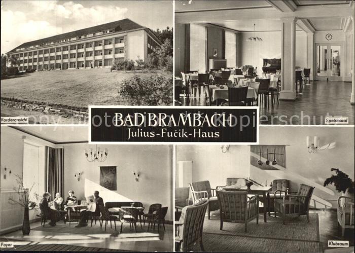 Bad Brambach Julius Fucik Haus Foyer Speisesaal Clubraum