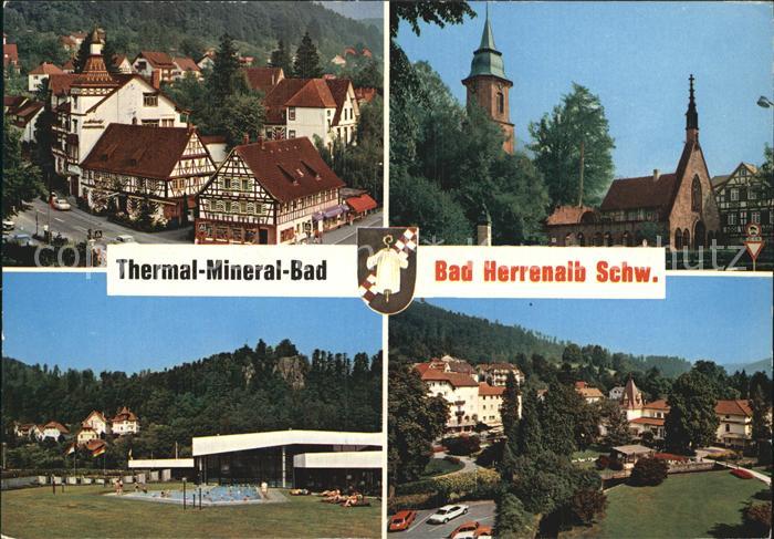 Bad Herrenalb Thermal Mineralbad Kirche Panorama