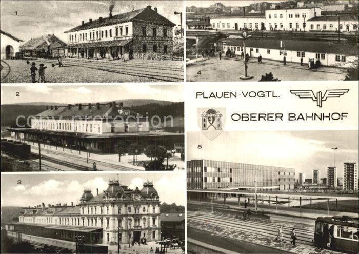 Plauen Vogtland Oberer Bahnhof Empfangsgebaeude