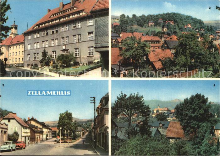 Zella-Mehlis Postamt Kuelz Platz Ortsansichten
