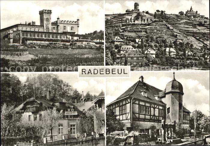 Radebeul Friedensburg Spitzhaus Meierei Hofloessnitz