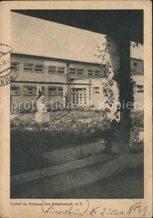 Bad Schallerbach Vorhof Kurhaus