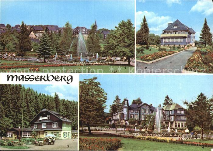 Masserberg Kurpark Augenheilstaette Massermuehle Kurhaus