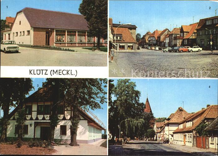 Kluetz HO Gaststaette Kluetzer Eck Markt Ferienheim VEB DEFA Kopierwerke