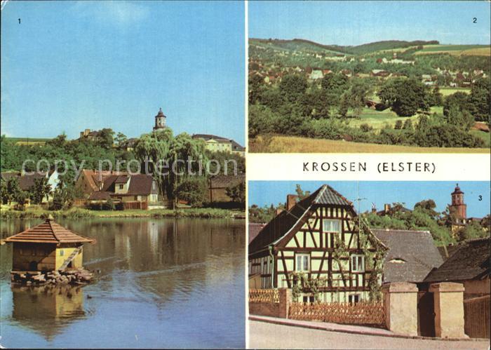 Crossen Elster Teich Muehlberg Schloss