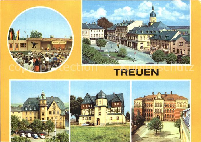 Treuen Kultur Sportzentrum Platz Deutsch Sowjetische Freundschaft Rathaus