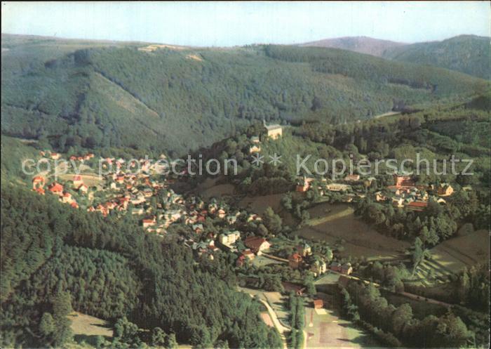 Schwarzburg Thueringer Wald Trippsteinblick