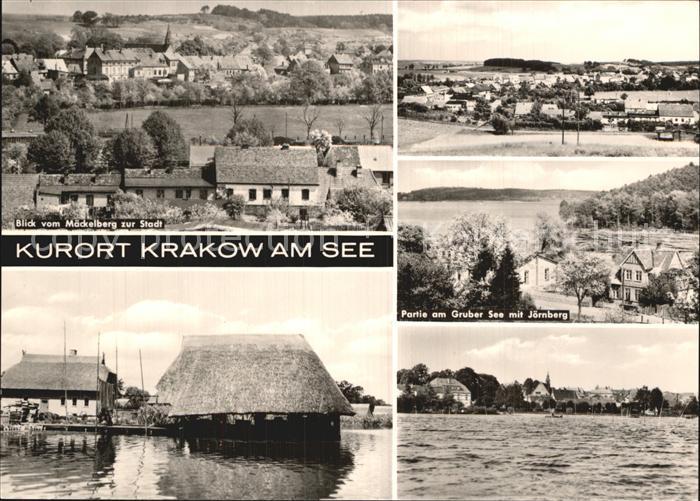 Krakow See Partie am Gruber See Panoramen