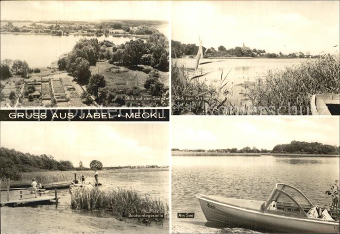 Jabel Waren Bootsanlegestelle See