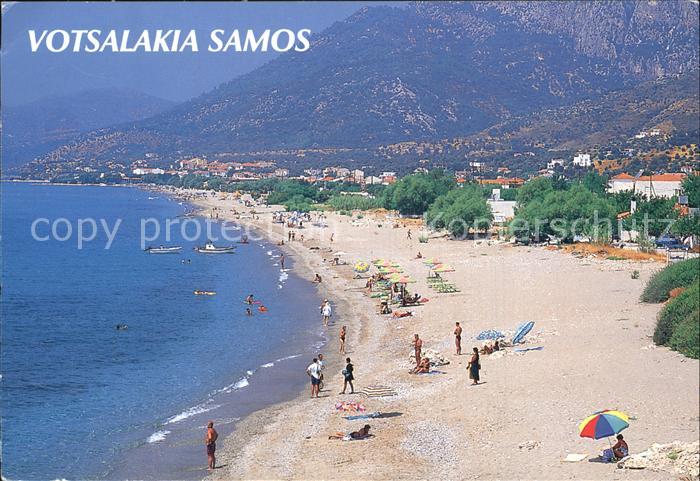 Samos Griechenland Strand Panorama